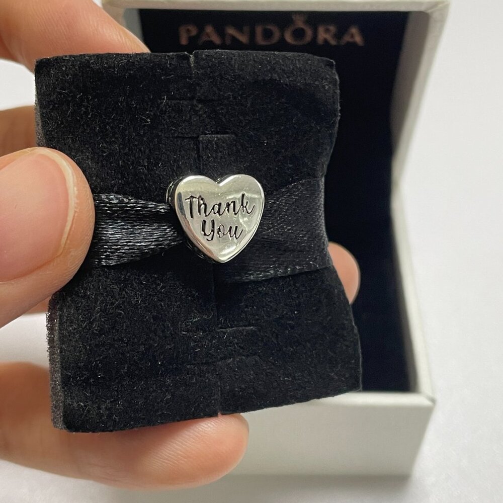 Pandora Thank You Exclusive Heart Charm